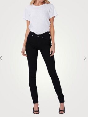 PAIGE Women's Black Hoxton Ultra Skinny Jeans size 29